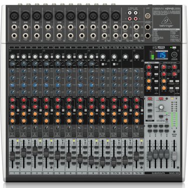 陕西百灵达 Behringer X2442USB 模拟调音台 USB声卡调音台 直播K歌调音台