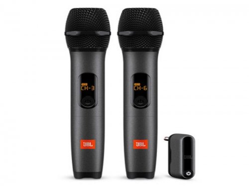 陕西JBL WIRELESSMICROPHONE无线麦克风话筒 无线双麦克风/话筒UHF双声道迷你发射器