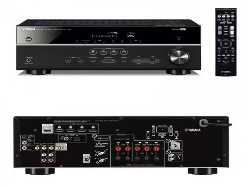 陕西雅马哈YAMAHA RX-V385 收音扩音机 5.1家庭影院功放