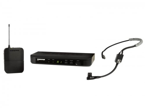 陕西舒尔 BLX14/SM35 Shure 无线头戴式话筒麦克风 无线健身耳机系统