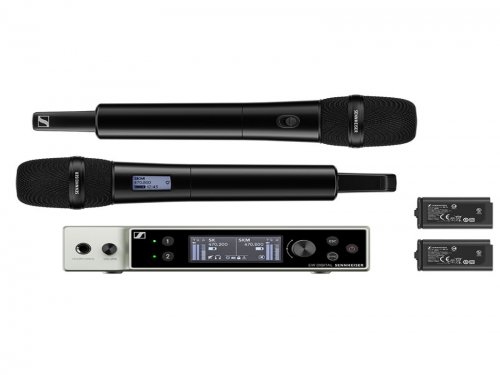 陕西森海赛尔 EW-DX 835-S SET 一拖二无线麦克风 教学会议舞台演出直播无线话筒 Sennheiser